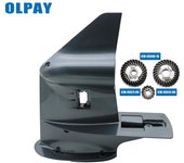 61N-45311-02-4D Carcasa inferior y 61N-45560, 61N-45570, 61N-45551 Kit de engranajes para motor fueraborda YAMAHA Caja de cambios de 2 tiempos 25HP 30HP China plata