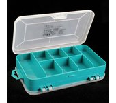 Caja de componentes engrosada, resistente a impactos, 8 rejillas, soporte de almacenamiento de herramientas multiusos para herramientas de Hardware verde