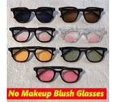 Gafas decorativas cuadradas con protección UV400, antideslumbrantes, para mujeres y hombres Black (Anti-Blue Light)