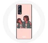 Coque Vivo Y72 Squid Game Ji Yeong Et Kang Sae Byeok