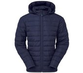2786 Chaqueta acolchada reciclada Delmont para hombre XL negro