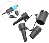 Adaptadores de bomba de aire multifunción, convertidores de compresor de neumáticos para Kayak, barco inflable ligero, accesorios para barcos negro