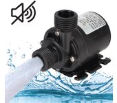 Mini bomba de agua sumergible con Motor sin escobillas, ultrasilenciosa, CC de 12V, 800L/H, portátil para jardín, 5M, para fuentes de sistema de refrigeración