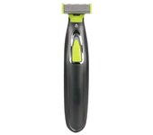 Recortador de barba eléctrico para hombre, recargable por USB, con dientes de doble cara, silencioso y lavable.