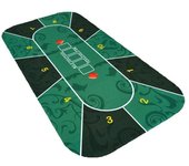 Diseños de póquer Texas Hold'em Mantel de tela Ruleta Paño de casino Mesa de póquer Fiesta familiar A