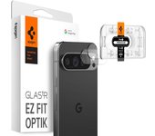 Protector de cámara Spigen Optik.tr  Ez Fit  (paquete de 2) para Google Pixel 9 Pro XL Crystal Clear