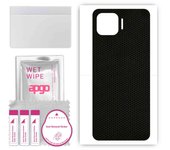 apgo Protective Skin Sticker for the back compatible with Oppo Reno4 SE, Wrap Film, Foil, Vinyl - Pattern Matrix