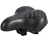 Sillín de bicicleta Sillín de bicicleta de ciudad Cojín ultra suave Asiento de bicicleta de montaña más grueso Asiento negro mate