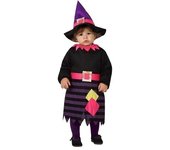 Disfraz para bebé brujita disfraz fiesta Halloween 0-6 meses