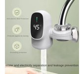 No es necesario instalar grifos de calefacción eléctrica en el baño, cocina, grifo de doble uso para agua caliente y fría, grifo de agua caliente rápida en tres segundos Ordinary plug