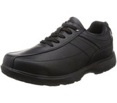 Zapatillas deportivas para caminar tanto para lluvia como para agua, impermeables, con cremallera RP002 Negro cm 4E [Moonstar] brillo, Hombre 25.0 negro