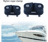 Cornamusas de nailon para kayak, canoa, velero, bote auxiliar, cornamusas de entrada rápida para kayak, equipo marino S