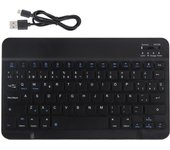 Mini teclado inalámbrico portátil Bluetooth 3.0 con panel táctil en español para iOS y Android