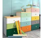 Papel tapiz de Color sólido mate Macaron, pegatinas de renovación de muebles y armarios, película de vinilo para dormitorio, decoración de pared de habitación autoadhesiva DIY