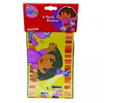 Banner de feliz cumpleaños de los amigos de Dora la Exploradora One Size