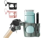 Accesorios de cochecito de bebé, soporte para vasos, carrito para niños, estante para botellas de agua, accesorios para bebés verde