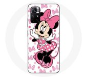 Funda Redmi Note 11 5G Minnie Mouse Rosa Disney Dibujos Animados