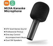 Xiaomi MIJIA Karaoke Micrófono Inalámbrico BT 5.1 Mic con Chip DSP/Cancelación de Ruido/Estéreo gris oscuro