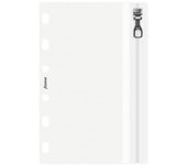 Sobre transparente con cierre de cremallera Filofax Pocket