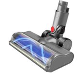Cabezal de cepillo de accionamiento directo para aspiradoras Dyson V6 DC58 DC59 DC62 DC72, accesorio con luces LED para polvo y limpiador de pisos.