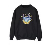 Disney Mujer/Señoras Lilo & Stitch Cracking Egg Sudadera S blanco