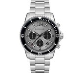 Reloj para hombre Thomas Earnshaw Duncan cronógrafo con esfera gris y cuarzo ES-8132-44 100M gris