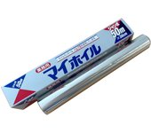 Papel de aluminio UACJ Ancho 30cm x Largo Freír Sin separación Pulpa Comercial Hecho en Japón Papel de aluminio, Plata, 50m, Horno, Sartén, Cocinar, Requerido, Cuchilla, Uso, plata
