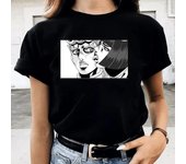 Camiseta de Jojo Bizarre Adventure para mujer, camiseta de Anime japonés, camiseta Golden Experience Ladybug, camiseta informal de Hip Hop Unisex, novedad de 2021 L