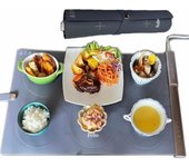 Mesa térmica Fujisho Felio para calentar alimentos Felio, eléctrica, aislante, caliente, separada, BW601, calentador de platos, placa, superior, eléctrica, 60/80/100 ℃, bandeja, plato, olla,
