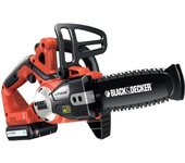 Motosierra inalámbrica BLACK+DECKER 18V ​​GKC1820L20-QW - 20 cm - Incluye batería de 18V 2 Ah y cargador