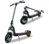 Patinete eléctrico Drive Tron DT08 City para adultos, motor de 1100 W, batería de 48 V y 13 Ah, neumáticos de 10 pulgadas, silencioso, plegable.