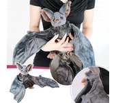 (Primo Simón)Juguete de peluche de murciélago grande para Halloween para niños, juguetes de animales de peluche, regalos suaves y peludos para decoración de niños y niñas