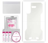 apgo MATTE Protective Skin Sticker for the back compatible with Cubot King Kong 5 Pro, Wrap Film, Hydrogel Film, Flexible, Soft TPU with positioning l