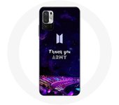 Coque pour Xiaomi Poco M3 Pro Bangtan Sonyeondan Concert BTS Army Bomb Lightstick