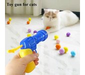 Diversión para gatos Juguetes para gatos Pelotas Pistolas Presentamos el juguete que rebota 20/50 High Pet. de Set the Quiet 1 Tease Plush Accesorios Suministros Hogar XS