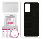 apgo Protective Skin Sticker for the back compatible with Oppo A96 4G, Wrap Film, Foil, Vinyl - Pattern Matrix