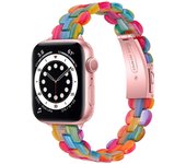 Correa de reloj Pulseras Bandas para el sudor Pulseras de goma para hombres Correa de resina compatible con iwatch Serie 7 Correa de repuesto de reloj de 45 mm One Size
