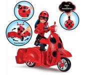 Figura de acción milagrosa: Cuentos de Ladybug y Cat Noir en motocicleta