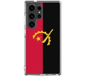 Coque Téléphone - Samsung - Galaxy S24 - Drapeau Angola - Souple - Multicolore