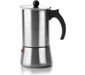 Cafetera à Expresso - Ibili - Indubasic - 2 Tasas - 100 ml - Acier Inoxidable