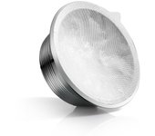 benfuchen Cápsulas de café recargables reutilizables de acero inoxidable compatibles con filtro de taza de café LAVAZZA A MODO MIO con 60 piezas de papel de aluminio plata