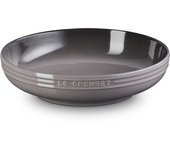 Plato japonés Le Creuset redondo resistente al calor para gratinar pasta al curry, apto para microondas, lavavajillas, 20 cm, sílex, resistente al calor