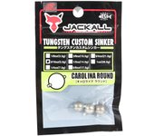 Jackall Tungsteno Plomo Carolina Redondo Diseño Personalizado 5.0 Gramos 3 Piezas (4896)