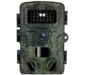 Cámara multifunción para tomar fotografías y vídeos de día y noche, 16MP, 1080P, caza al aire libre, observación de animales, cámara de monitoreo para casa negro
