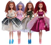 Muñeca Barbie de 30 cm con trenzas sucias, personalidad europea y americana, conjunto completo de ropa de encaje con articulaciones múltiples y móvil. U01