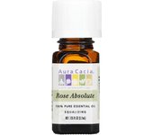 Aura Cacia, 100% Pure Essential Oil, Absolute Rose .125 fl oz (3.7mL)