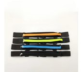 Riñonera para exteriores para hombre y mujer, riñonera elástica para fitness, running, mini cinturón invisible. verde