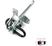 BDP1063 Brazo de palanca limitador de correa de retención de freno de bisagra de puerta delantera izquierda o derecha 8165005 para BMW Serie 3 E36 1990-2000