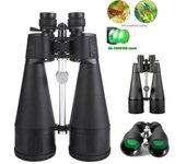 Binoculares profesionales telescopio HD Super Zoom calidad ocular prismas monocular para acampar al aire libre negro