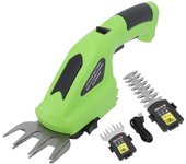 Tijeras de césped eléctricas, cortasetos, batería recargable de iones de litio de 2000 mAh.